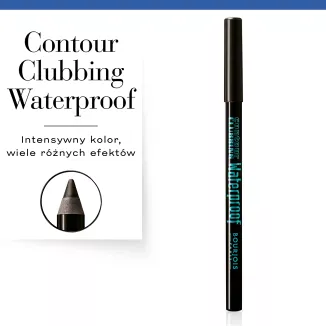 Wodoodporna kredka do oczu Contour Clubbing Waterproof Bourjois - 41 Black Party