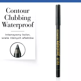 Wodoodporna kredka do oczu Contour Clubbing Waterproof Bourjois - 54 Ultra Black 