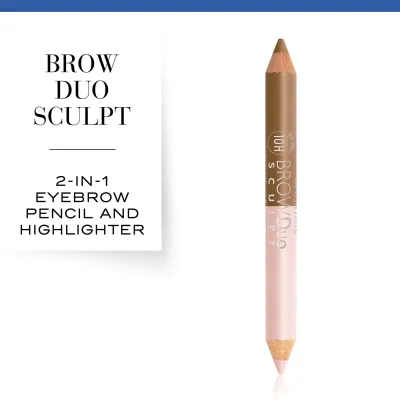 eyebrow kit with highlighter