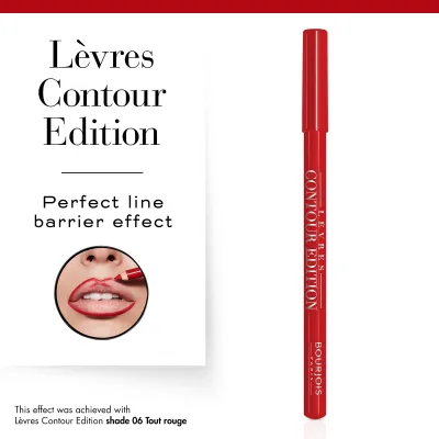 Lèvres Contour Edition 06 Tout Rouge Bourjois