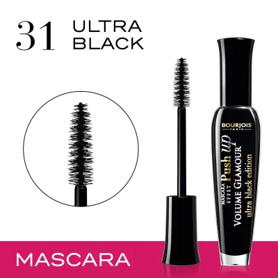 bourjois mascara effet push up volume glamour ultra black edition